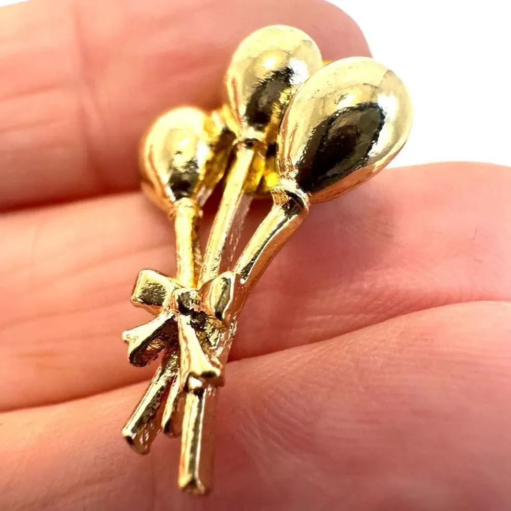 Jonette jewelry small ballon trio brooch